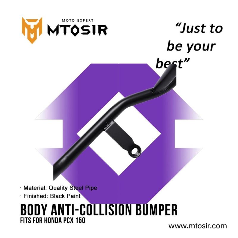 Mtosir High Quality Motorcycle Body Anti-Collision Bumper Honda Pcx 150 Motorcycle Spare Parts Frame Parts