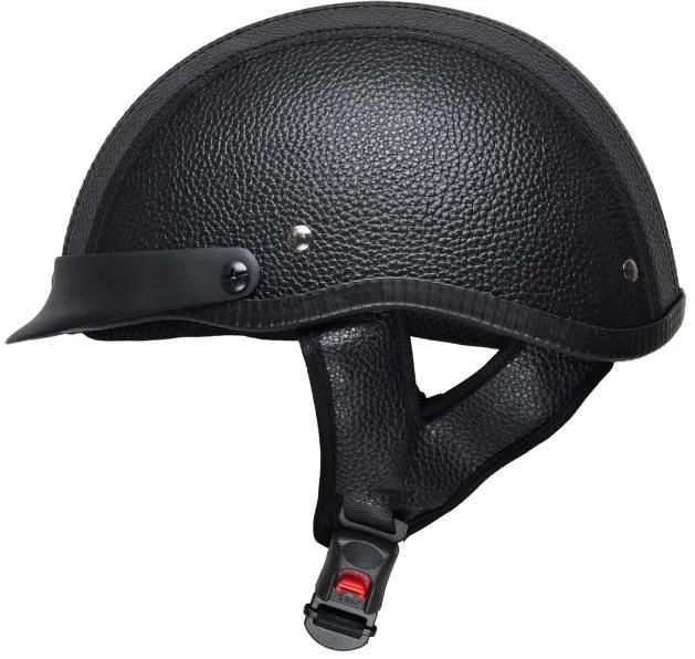 German Style Motorcycle Half-Face Helmet Harley Helmet Good Sale, DOT/Ce Approved