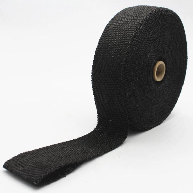 Fiberglass Graphite Black Vulcan Thermo Header Exhaust Wrap