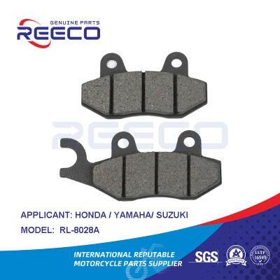 Reeco OE Quality Motorcycle Brake Pad Rl-8028A for Honda YAMAHA Suzuki Bajaj Tvs