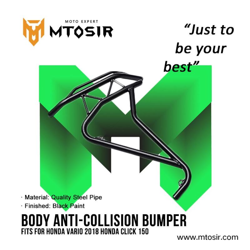 Mtosir High Quality Anti-Collision Bumper Motorcycle Body Vario 2018 Motorcycle Spare Parts Frame Parts for Honda 