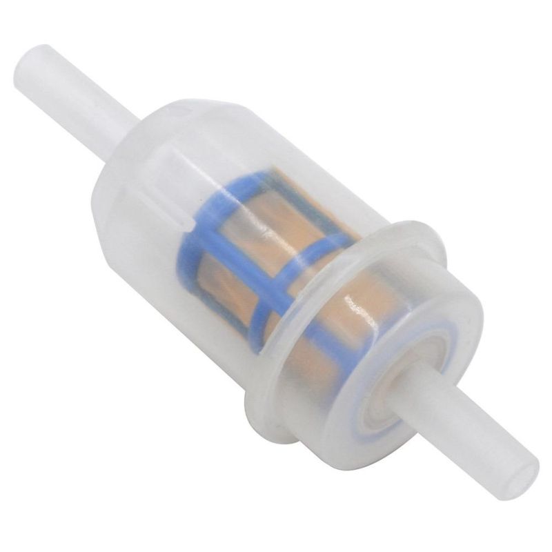 8mm White Plastic Motorcycle Gas Fuel Filter for Element Scooter