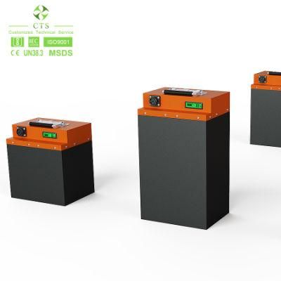 60V 72V 96V 20ah 60ah OEM Battery with Ajustable Size and High Discharging Rate for EV/Electric Bus/E-Scooter/E-Bicycle
