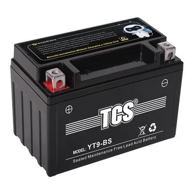 TCS Sealed Maintenance Free Agm Lead Acid Motorcycle Battery