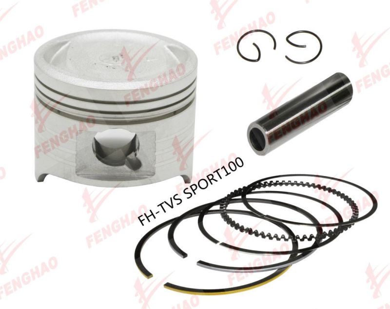 Motorcycle Engine Spare Parts Piston Kit Tvs100/Tvs Sport/Tvs Apache160/Tvs Apache180