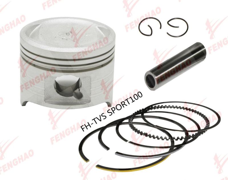 Motorcycle Engine Spare Parts Piston Kit Tvs100/Tvs Sport/Tvs Apache160/Tvs Apache180