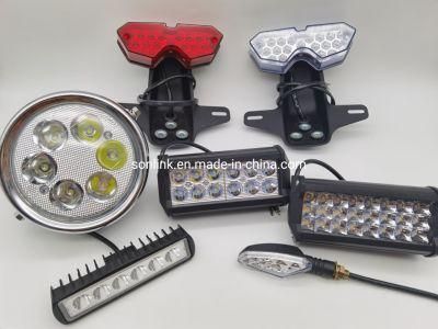 Motorcycle LED Headlight/Tail Light/Turning Light/Decoration Light Motorcycle Parts for South America Market