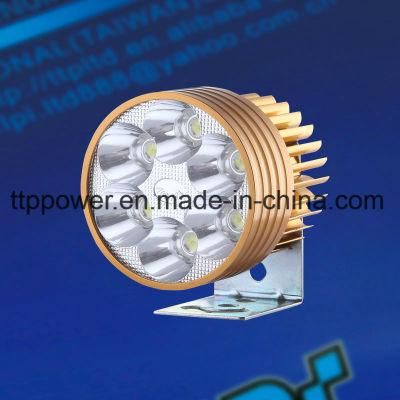 Motorcycle Spare Parts Lighting System Luminus-F Light 12-80V/12W Yellow Color LED