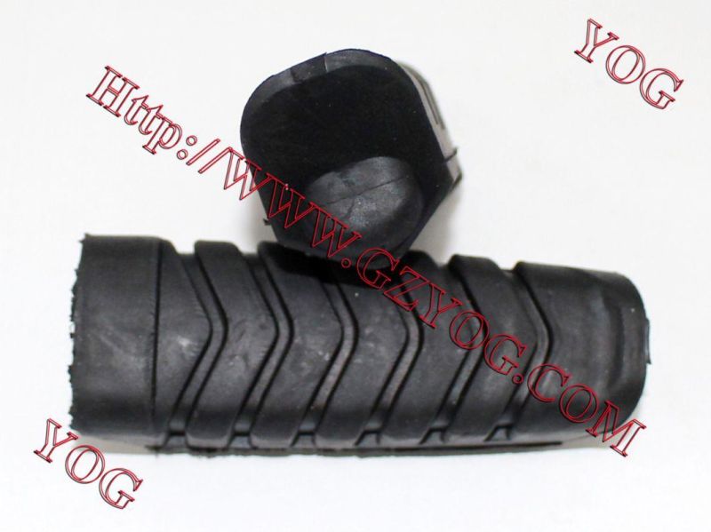 Motorcycle Caucho Estribo Front Footrest Rubber Dy100 C110 Horse150