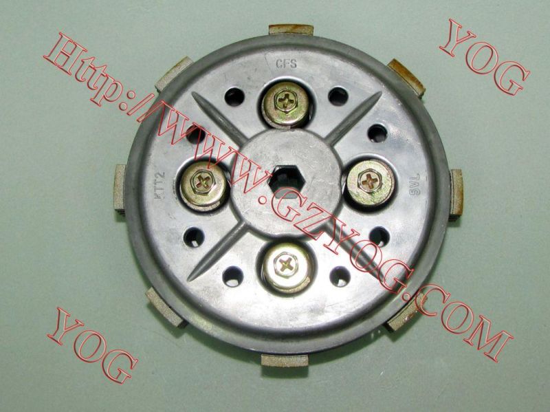 Yog Motorcycle Spare Parts Centre Clutch Complete for Bajaj Boxer Cg125 Cg150
