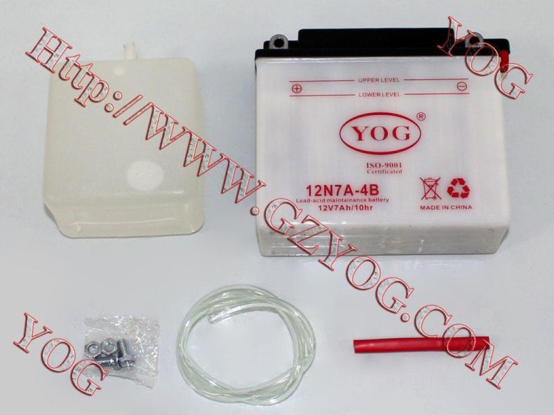 Yog Motorcycle Parts Best Dry Battery for Honda YAMAHA Suzuki Bajaj