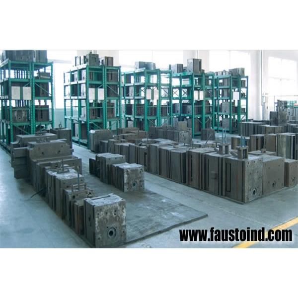 Aluminum Die Casting Parts with Metallic Sliver Coating