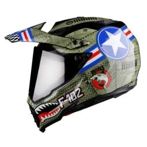DOT/CE ABS off-Road Motorcycle Helmet Full Face High Impact-Resistance Comfortable