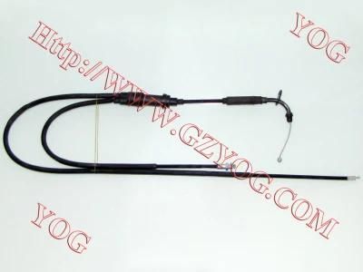 Yog Motorcycle Spare Parts Throttle Cable for Glx 125 Tvs Star Bajaj Boxer