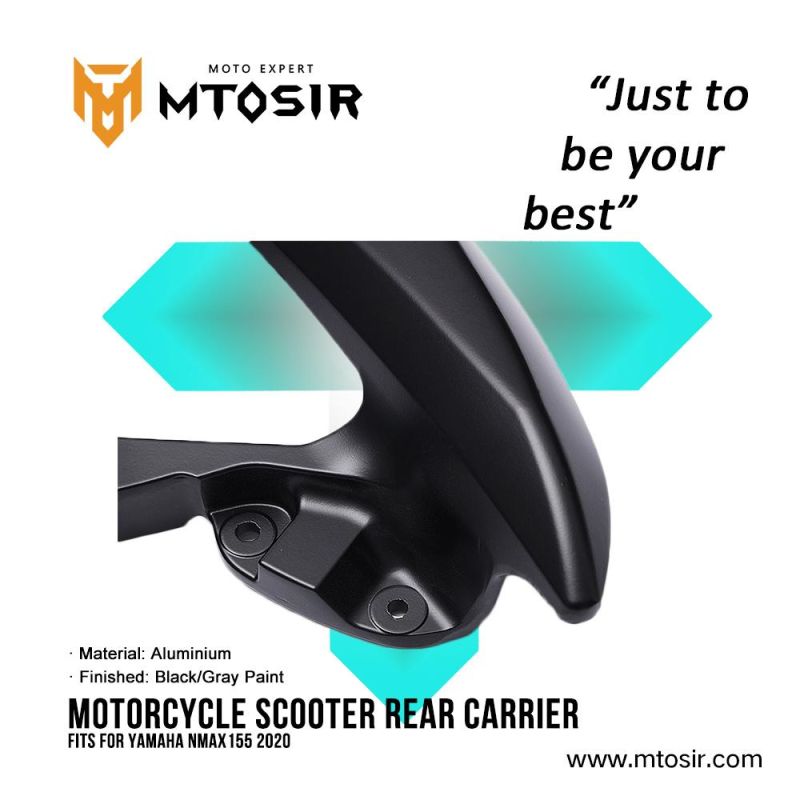 Mtosir Rear Carrier High Quality Motorcycle Scooter Fits for YAMAHA Nmax155 2020 Motorcycle Spare Parts Motorcycle Accessories Luggage Carrier