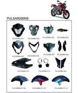 Plastic Parts Workbody Body Parts for Motorcycle Pulsar 200 Ns200