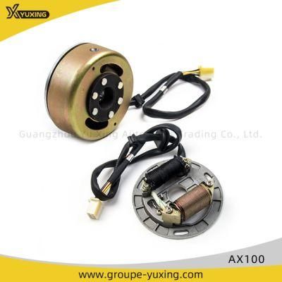Motorcycle Parts Engine Parts Magneto Stator Coil for Ax100