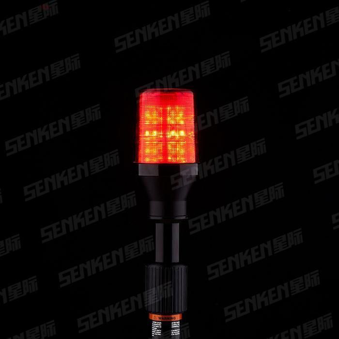 Senken 740~1135mm Pole Signal LED Tail Light Police Patrol Motorcycle