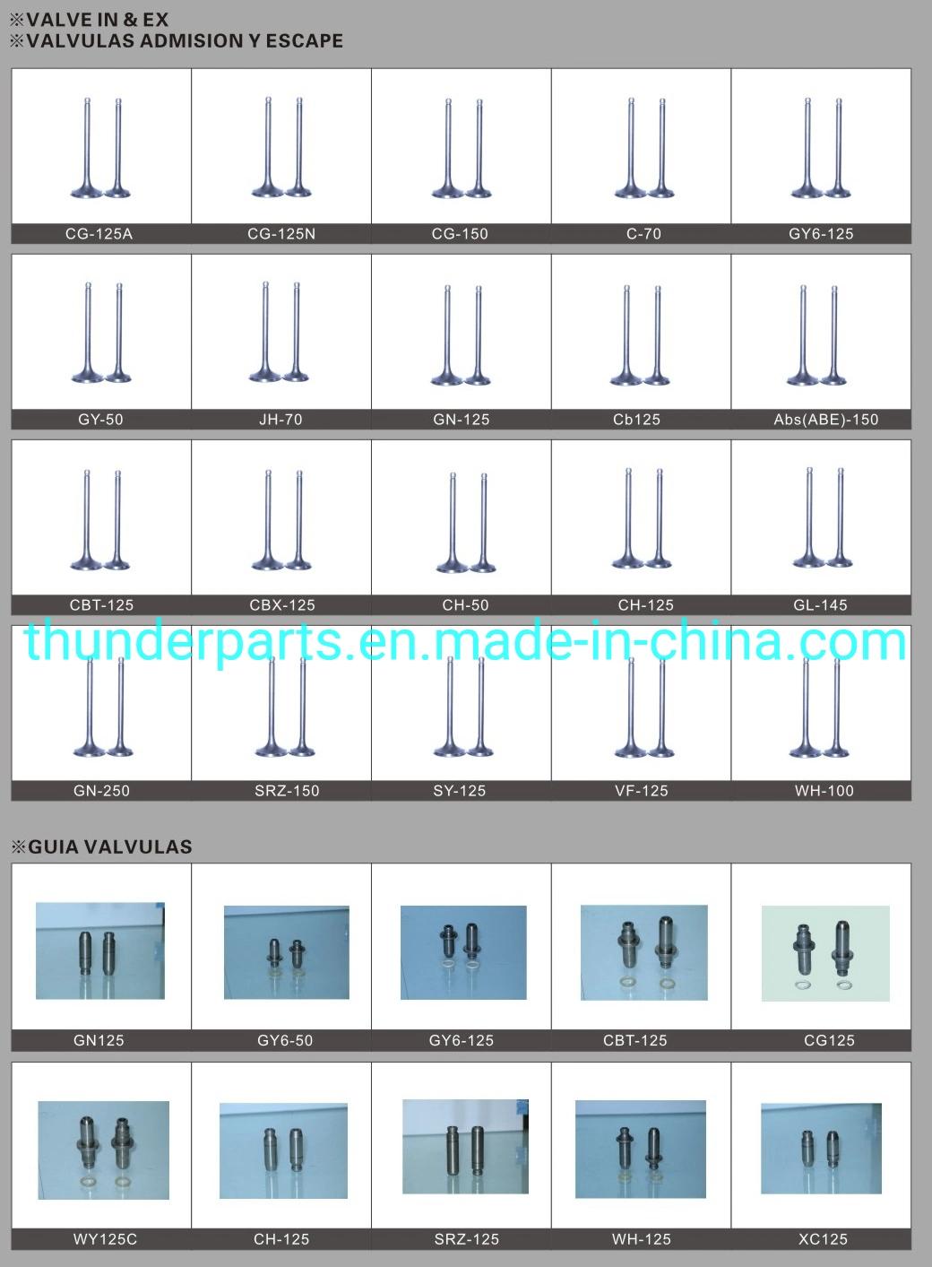 Motorcycle Part Motorcycle Engine Valves in & Ex for Ax4 Gd110, Ax100, Gn125h, En125, An125