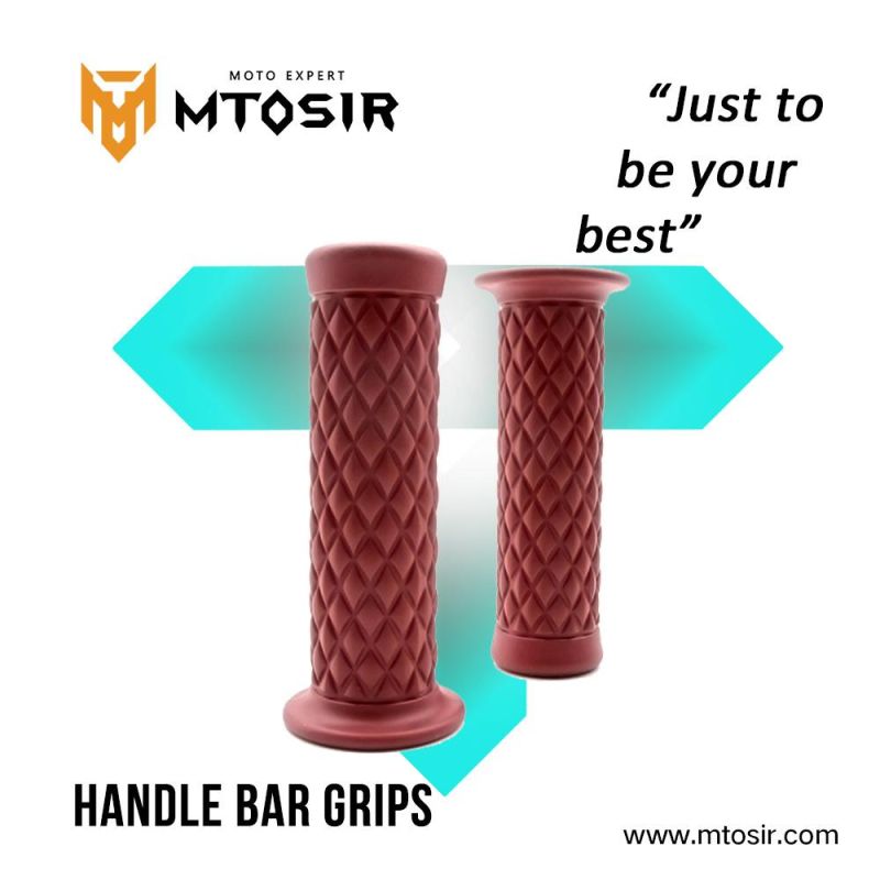 Mtosir High Quality Hand Grips Universal Non-Slip Soft Rubber Handle Bar Grips Handle Grips Motorcycle Accessories