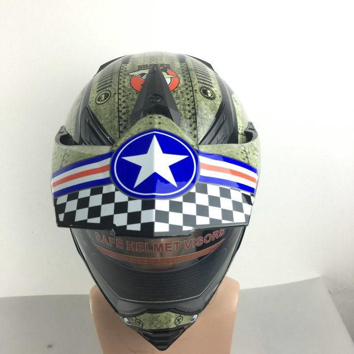 Fashion New Designed Cross DOT Motorcycle Casco Plastic Helmet for Motorcycle