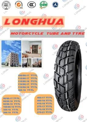 Natural Rubber 6pr Kenya Motorcycle Tyre for Mexico Market (3.25-18)