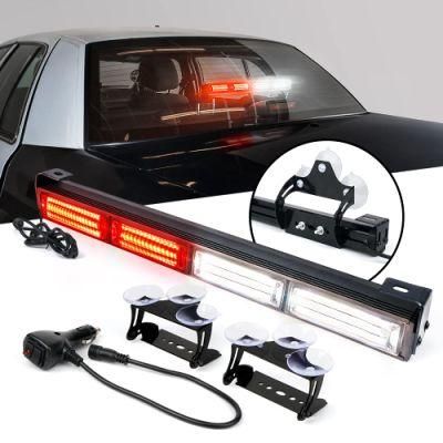 Waterproof and Dustproof 13 Flash Modes Can Amplify Brightness 35 Inch COB LED Emergency Traffic Advisor Strobe Light Bar