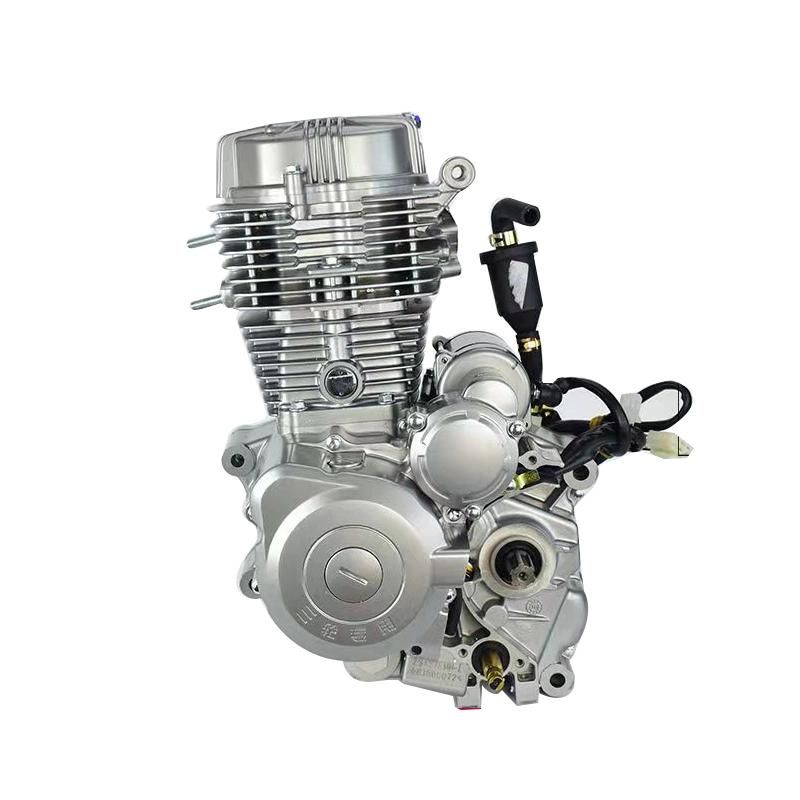 Motorcycle Engine Assembly Scooter Special Reinforced Cg125cc Motorcycle Engine Assembly Lengthened Secondary Shaft Widened Thickened Clutch