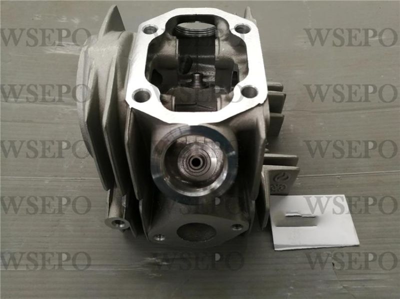 C100 Cylinder Head W/ Sai Hole Fits for Zongshen Loncin Lifan Xingyuan Yinxiang 100cc Type Motorcycle Cub