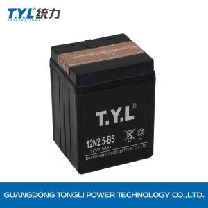Tyl 12n2.5-BS Dry Charged Mf Battery/Motorcycle Parts/Motorcycle Battery 12V2.5ah Motorcycle Parts