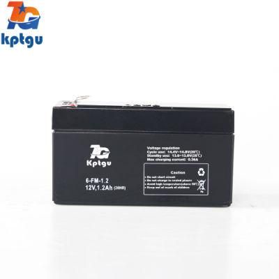 12V1.2ah AGM Scooter Battery Rechargeable Lead Acid Motorcycle Battery with Extreme Vibration Resistance