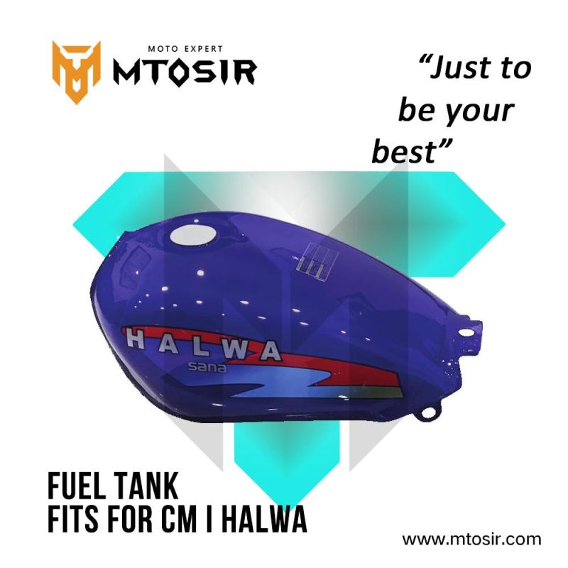Mtosir Fuel Tank for Cm Dy-3W Cm New Halawa High Quality Gas Fuel Tank Oil Tank Container Motorcycle Spare Parts Chassis Frame Parts
