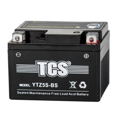 12V High Quality Battery for TCS Sealed Maintenance Motorcycle Battery