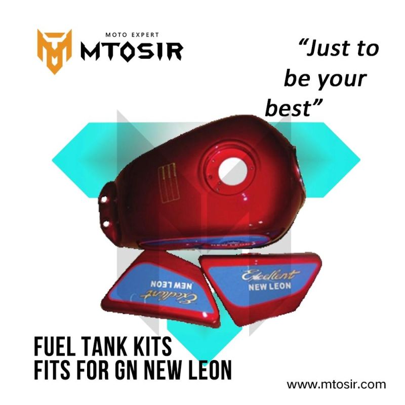 Mtosir Motorcycle Fuel Tank Kits Gn125 Black Side Cover Motorcycle Spare Parts Motorcycle Plastic Body Parts Fuel Tank
