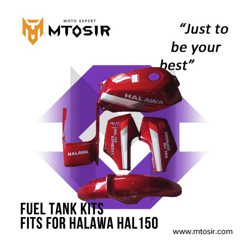 Mtosir Motorcycle Fuel Tank Kits Jy150-7A Side Cover Motorcycle Spare Parts Motorcycle Plastic Body Parts Fuel Tank