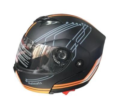 Flip up Helmet for Motorcycle with Ce Approved. Casco