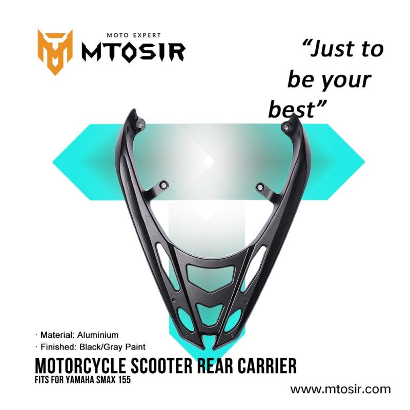 Mtosir Motorcycle Scooter Rear Carrier Fits for YAMAHA Smax155 High Quality Motorcycle Spare Parts Motorcycle Accessories Luggage Carrier