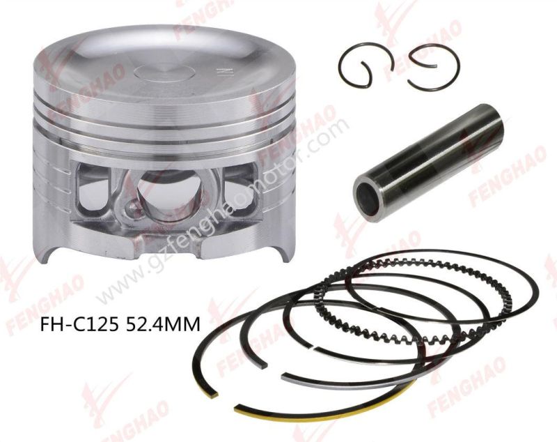 Top Quality Motorcycle Engine Parts Piston Kit for Honda Wave110 120/Wave125/T125/Xls125/C125