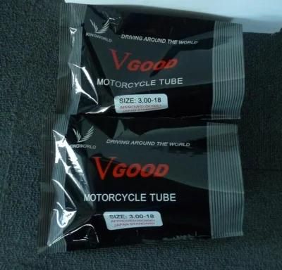 Natural Rubber Motorcycle Tube Sizes 3.00-18 2.75-17 130/60-13 3.50-10