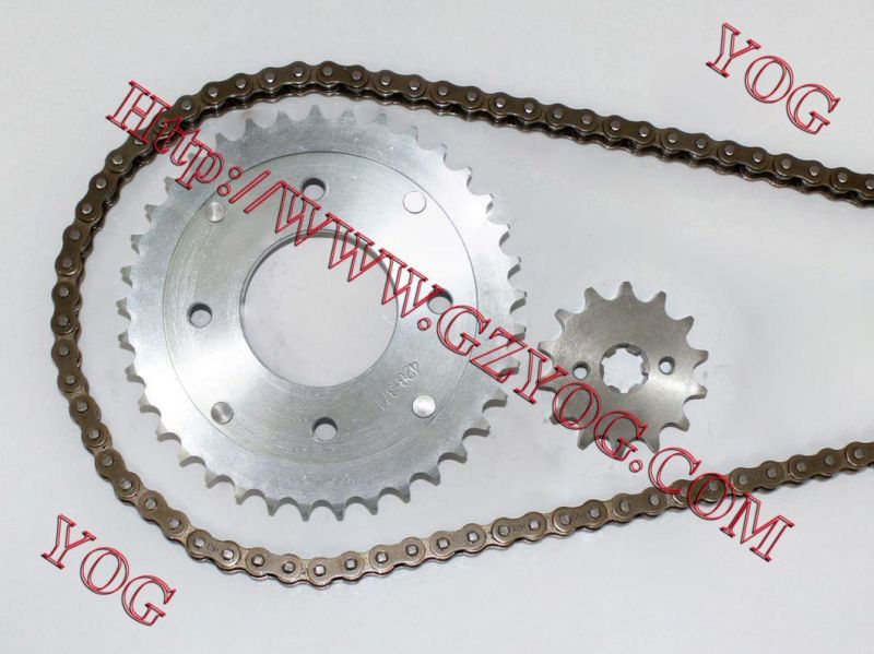 Motorcycle Chain Sprocket Set, Repuestos PARA Motocicletas, Kit De Transmision for Honda Nxr150 Bross150