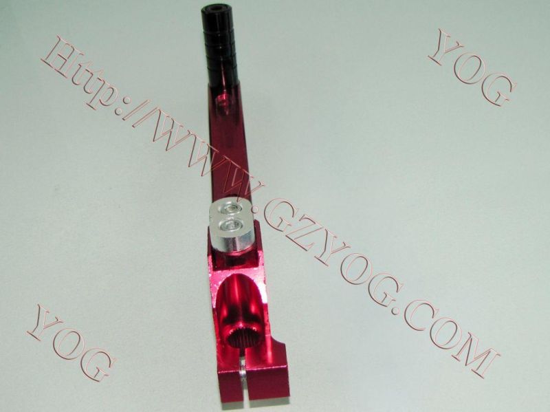 Yog Motorcycle Parts Motorcycle Shift Pedal for Cg125 Alluminum Material Golden Color