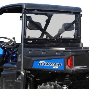 Rear Full UTV Windshield Clear for Polaris Ranger XP 900 1000 Ranger 1000 Diesel Crew