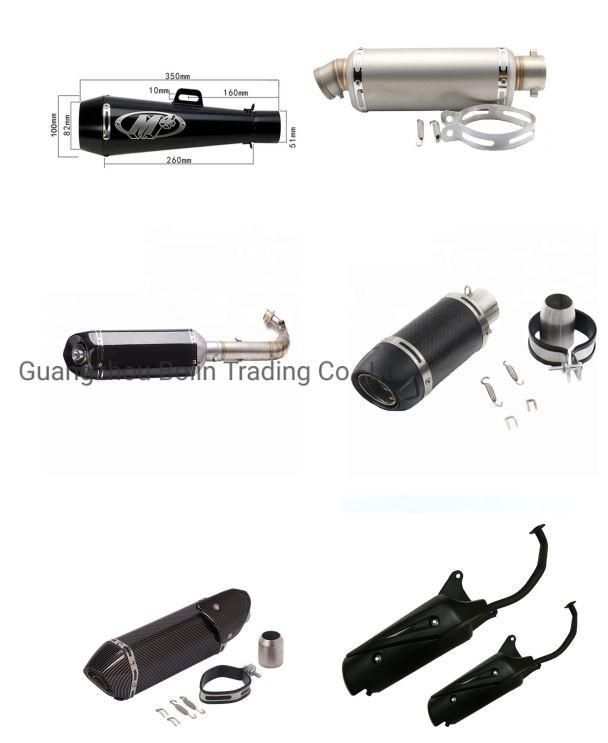 51mm Exhaust Muffler Pipe with Removable Motorcycle