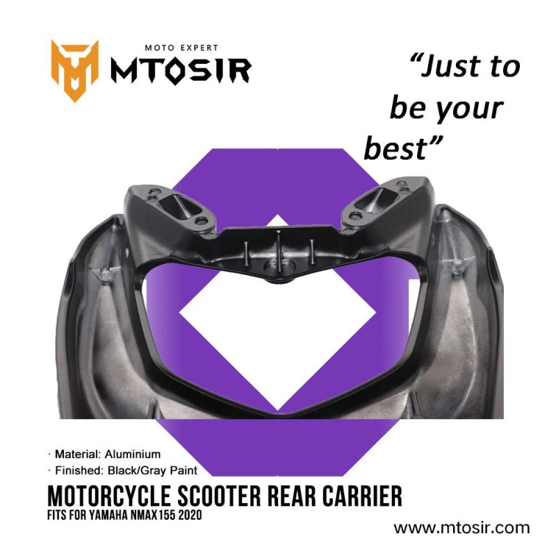 Mtosir High Quality Rear Carrier Motorcycle Scooter Fits for YAMAHA Nmax155 2020 Motorcycle Spare Parts Motorcycle Accessories Luggage Carrier