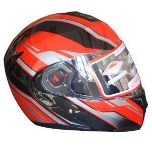 Dual Lens Motorcycle Flip up Helmets