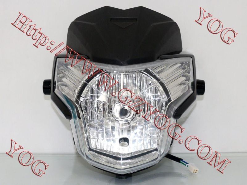 Motorcycle Parts Headlight Assy Faro Completo Head Lamp Bross150 Pulsar135 Cm125