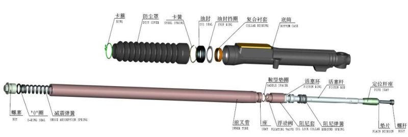 Ybr Shock Absorber for YAMAHA Motorcyle