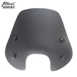 New Motorcycle Screen PMMA Windshield for Piaggio Zip Black