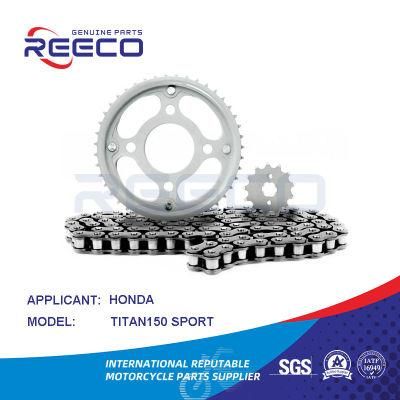 Reeco OE Quality Motorcycle Sprocket Kit for Honda Titan150 Sport