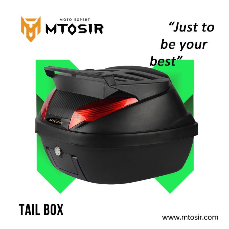 Mtosir High Quality Universal Motorcycle/Scooter Tail Box Helmets Box Luggage Box Rear Box Plastic Motorcycle Accessories Case Box